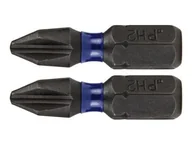 Bity - Irwin Grot, Bit, Końcówka Impact Pro Ph2 25Mm 2 Szt. I-IW6061302 5054905037147 - miniaturka - grafika 1