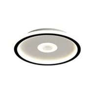 Akcesoria do oświetlenia - Plafon LED okrągły Abigali Slim Motion z regulowanym czujnikiem ruchu PIR 4000K czarny - miniaturka - grafika 1