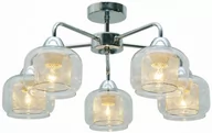 Lampy sufitowe - Candellux Plafon lampa sufitowa Ray 5x40W E14 chrom 35-67104 - miniaturka - grafika 1