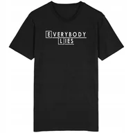 Koszulki męskie - Koszulka Dr House Everybody Lies Serial - miniaturka - grafika 1