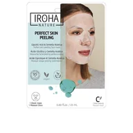 Maseczki do twarzy - Iroha Perfect Skin Peeling Kwas Glikolowy i Centella Asiatica Iroha Maseczki w płachcie 18 ml - miniaturka - grafika 1