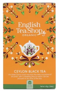 English Tea Shop ETS Ceylon Black Tea 20 saszetek 3666 - Herbata - miniaturka - grafika 1