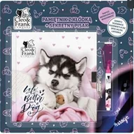 Notesy i bloczki - pamiętnik z kłódką + sekretny pisak cleo i frank - miniaturka - grafika 1
