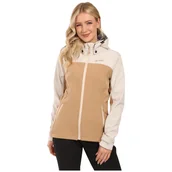 Kurtki i kamizelki sportowe damskie - Kurtka damska Kilpi Ravia-W Rozmiar: S / Kolor: beżowy - miniaturka - grafika 1