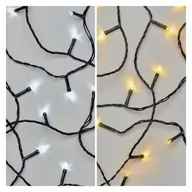Oświetlenie świąteczne - EMOS LED Zewnętrzny łańcuch bożonarodzeniowy 100xLED/8 modes 15m IP44 ciepła/zimna biel - miniaturka - grafika 1