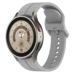 Pasek / opaska do smartwatcha Samsung Galaxy Watch 4 / 5 szary - Akcesoria do smartwatchy - miniaturka - grafika 5