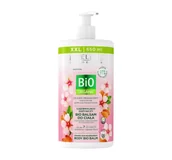 Balsamy i kremy do ciała - Eveline COSM Bio Organic ujędrniająco odżywczy bio balsam do ciała Migdał 650 ml - miniaturka - grafika 1
