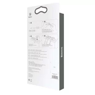 Baseus Peas magnetyczny uchwyt organizer do kabli niebieski 6953156254985 - Kable USB - miniaturka - grafika 12