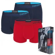 Majtki męskie - Emporio Armani bokserki męskie, 3 pack, 111357 CS713 78635 rozmiar S - miniaturka - grafika 1