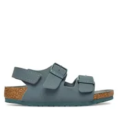 Buty dla chłopców - Sandały Birkenstock Milano As 1031669 S Niebieski - miniaturka - grafika 1