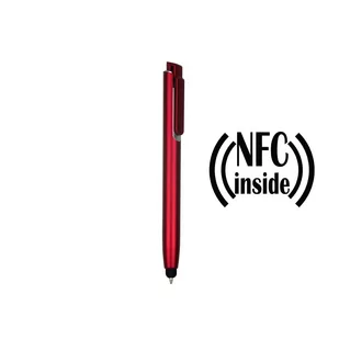 Długopis z chipem NFC, touch pen | Henrietta - Długopisy - miniaturka - grafika 1