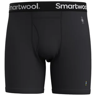 Męskie bokserki Smartwool M Everyday Merino Boxer Brief Boxed Rozmiar: XXL / Kolor: czarny - Majtki męskie - miniaturka - grafika 1