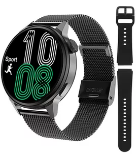 Hagen HC13 HC13.14.144.534 Czarny - Smartwatch - miniaturka - grafika 1