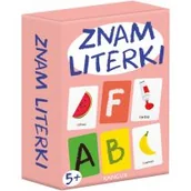 Gry planszowe - Znam Literki Mini Kangur - miniaturka - grafika 1