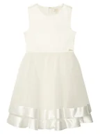 Sukienki i spódniczki dla dziewczynek - Guess Sukienka elegancka J6RK34 WM330 Biały Regular Fit - miniaturka - grafika 1