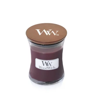 Świece - WoodWick Black Cherry Świeca mała 0,25kg - grafika 1