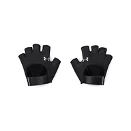 Rękawiczki - Under Armour Damskie rękawiczki do treningu połowy palców Ua Women's Training Glove, czarne, 1377798-001, MD - miniaturka - grafika 1