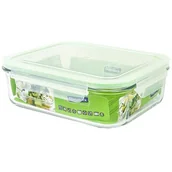 Pojemniki kuchenne - GLASSLOCK Pojemnik MCRB-200 2L Zielony - miniaturka - grafika 1