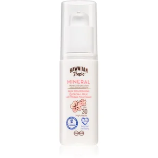 Hawaiian Tropic Hawaiian Tropic Mineral Skin Nourishing Facial Milk SPF30 preparat do opalania twarzy 50 ml unisex - Samoopalacze - miniaturka - grafika 1
