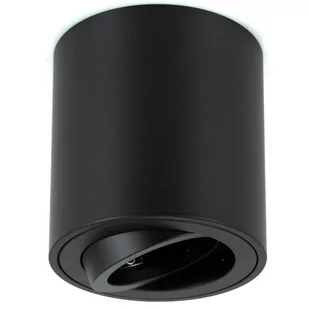 Superled Valse Mini lampa sufitowa tuba kierunkowa czarna - Lampy sufitowe - miniaturka - grafika 1