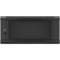 Szafy rack - Lanberg Szafa 19" 4U 600x450, czarna FLAT PACK WF01-6404-10B - miniaturka - grafika 1