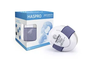 Haspro Baby Earmuffs Blue nauszniki dla dzieci - Zabezpieczenia dla dzieci - miniaturka - grafika 1