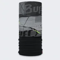 Czapki i chusty sportowe damskie - Komin wielofunkcyjny z polaru Buff Safety Polar Tivi Grey - miniaturka - grafika 1