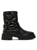 Botki damskie - MEXX Botki MI001713043W Czarny - miniaturka - grafika 1