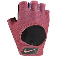 Rękawiczki - Nike Rękawiczki damskie Gym Ultimate N0002555-634, różowe, S EU - miniaturka - grafika 1