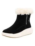 Kozaki damskie - rieker Kozaki zimowe w kolorze czarnym - miniaturka - grafika 1