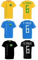 Koszulki sportowe męskie - Koszulka BRAZYLIA R.CARLOS 6 Jr - miniaturka - grafika 1