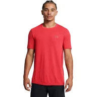 Koszulki sportowe męskie - Męska koszulka treningowa Under Armour UA Vanish Seamless SS - czerwona - UNDER ARMOUR - miniaturka - grafika 1
