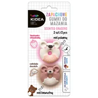 Przybory szkolne - Derform Gumki do mazania zapachowe Misie 2szt KIDEA - DERFORM - miniaturka - grafika 1