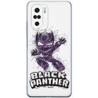 Etui i futerały do telefonów - ERT GROUP etui na telefon Xiaomi MI 11i/ REDMI K40/K40 PRO/POCO F3/ F3 PRO, case oryginalny i oficjalnie licencjonowany przez Marvel, wzór Black Panther 017, optymalnie dopasowane, plecki z TPU - miniaturka - grafika 1