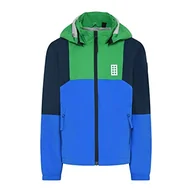 Kurtki i płaszcze dla chłopców - LEGO Unisex Regenjacke 8.000 Wassersäule w pełni klejona Atmungsaktiv Winddicht LWJochy 200 kurtka przeciwdeszczowa, 867 zielona, 128 - miniaturka - grafika 1