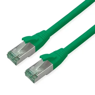 ROLINE RM Cat.6A S/FTP kabel sieciowy Zielony 15 m Cat6A S/FTP - Kable miedziane - miniaturka - grafika 1