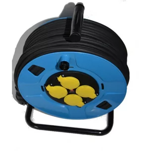 Hilark przedłużacz wzmocniony na bębnie 3x2,5 5m 2837 918301208a/5/M - Przedłużacze i rozgałęźniki - miniaturka - grafika 1