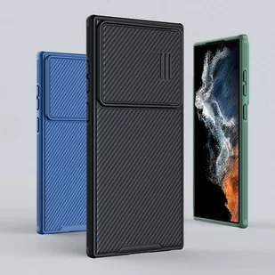 Nillkin CamShield S Case etui Samsung Galaxy S23 Ultra pancerny pokrowiec osłona na aparat zielone - Etui i futerały do telefonów - miniaturka - grafika 7