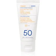 Kremy do twarzy - KORRES YOGHURT Krem-żel ochronny do twarzy i oczu SPF50, 50ml - miniaturka - grafika 1