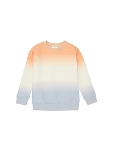 TOM TAILOR Bluza dziecięca dla chłopców, 32589 - fioletowy pomarańczowy wzór gradientowy, 104-110 - Bluzy dla dziewczynek - miniaturka - grafika 1