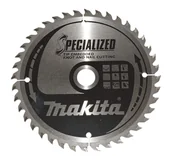 Tarcze do pił - Makita B-33168 piła tarczowa do cięcia drewna z gwoździami i sękami 165x20 mm 40 zębów T.C.T. Specialized - miniaturka - grafika 1