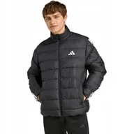 Kurtki męskie - Kurtka męska adidas Essentials 3-Stripes czarna JM8416 L - miniaturka - grafika 1