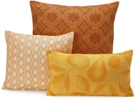 Poszewki na poduszki - Le Jacquard Fran ais Poszewka dekoracyjna Arrire-pays Outdoor Pomarańczowa - miniaturka - grafika 1