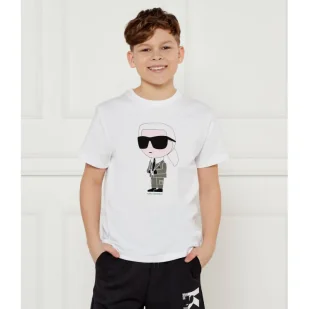 Karl Lagerfeld Kids T-shirt Regular Fit - Koszulki dla chłopców - miniaturka - grafika 1