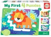 Puzzle - Educa Puzzle Puzzle 5-6-7-8 My Jungle Animals Story Puzzles Puzzle 3D 80-18897 - miniaturka - grafika 1
