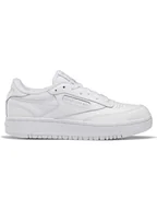 Trampki damskie - Reebok Skórzane sneakersy "Club B Double" w kolorze białym - miniaturka - grafika 1