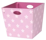 Pudła i pojemniki do przechowywania - Pudełko w gwiazdki różowe - miniaturka - grafika 1