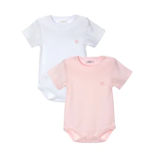 Dwupak body z krótkim rękawem Essentials 80 - Body dla niemowląt - miniaturka - grafika 1