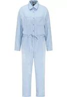 Kombinezony - DreiMaster Vintage Kombinezon damski 37111838, jasnoniebieski, XXL, jasnoniebieski, XXL - miniaturka - grafika 1