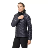 Kurtki damskie - Kurtka puchowa ATHLETIC DOWN JACKET Graphite - L - miniaturka - grafika 1